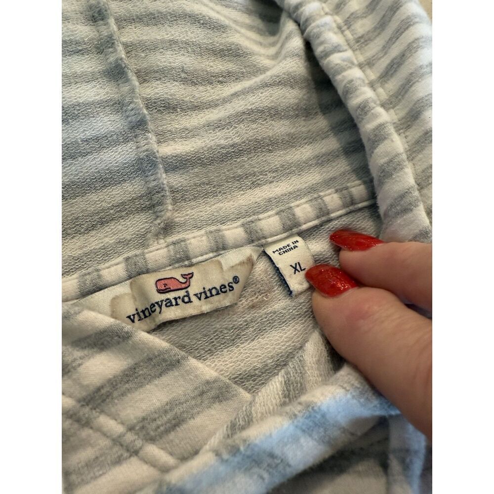 Vineyard Vines Women’s Pullover Hoodie, Size XL, Striped - Picture 5 of 6